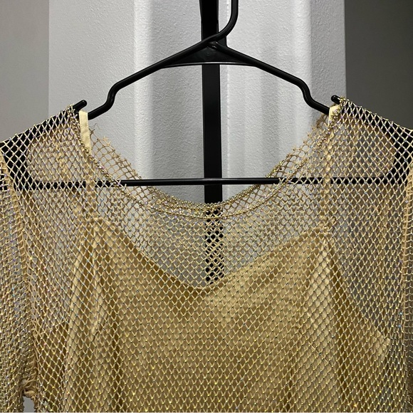 Show Me Your Mumu Iconic Mini in Nude Glitz Size XS Evening Cocktail NWOT - Picture 3 of 9